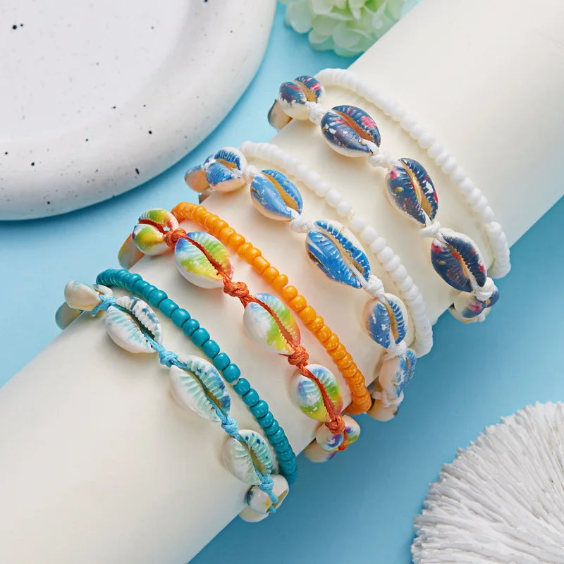 Bohemia Shell Anklet For Women