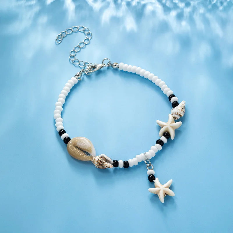 Bohemia Shell Anklet For Women