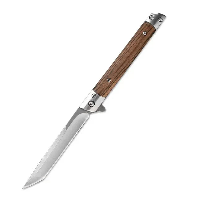 Wood Handle Folding Knife