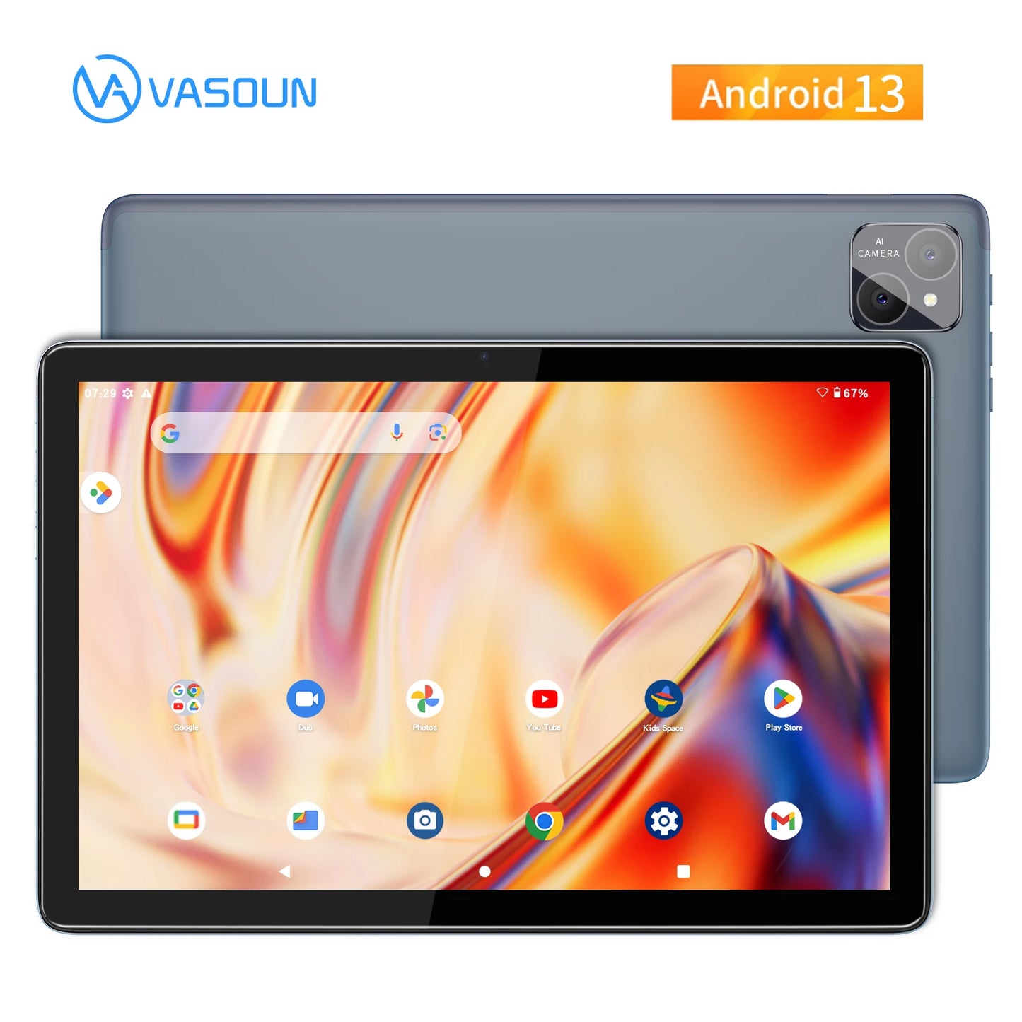 Android 14 Dual SIM Tablet