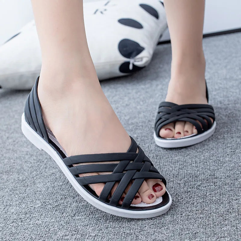 Women's Summer Hollow Outerwear Beach Shoes