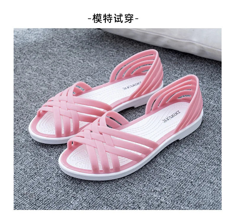 Women's Summer Hollow Outerwear Beach Shoes