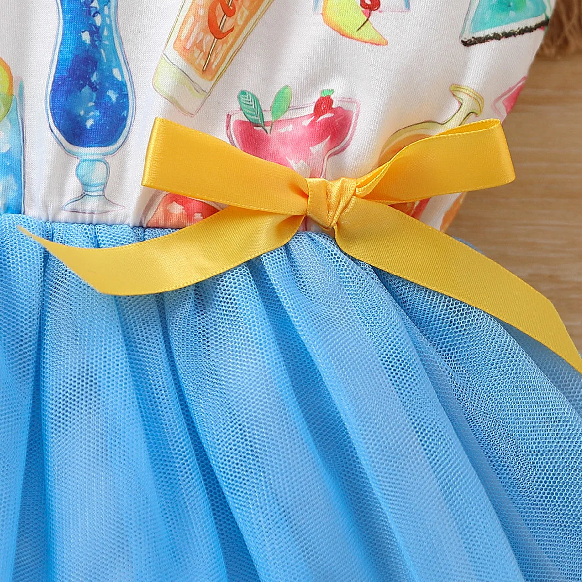 Cute Pattern Ball Gown Princess Dress
