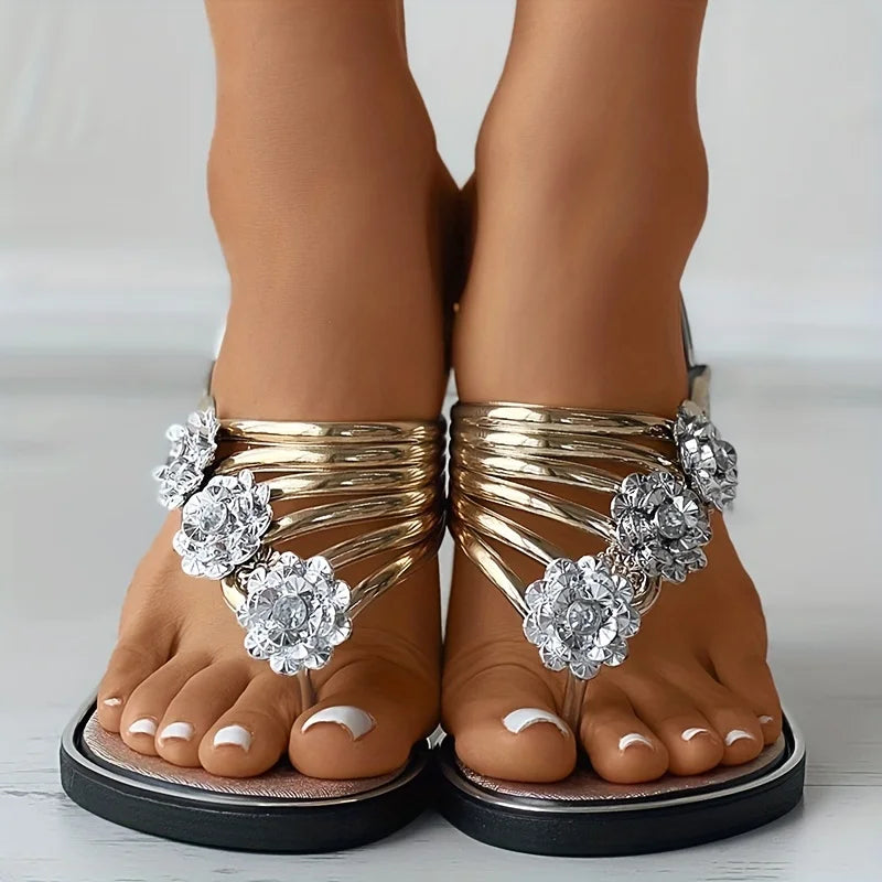 Women's Casual Flat Bottom Sandals.