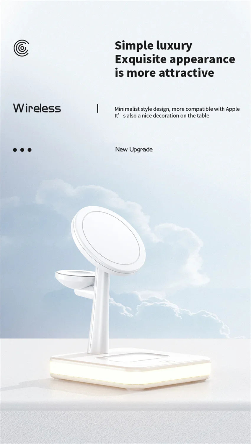 Magnetic Wireless Charger Stand