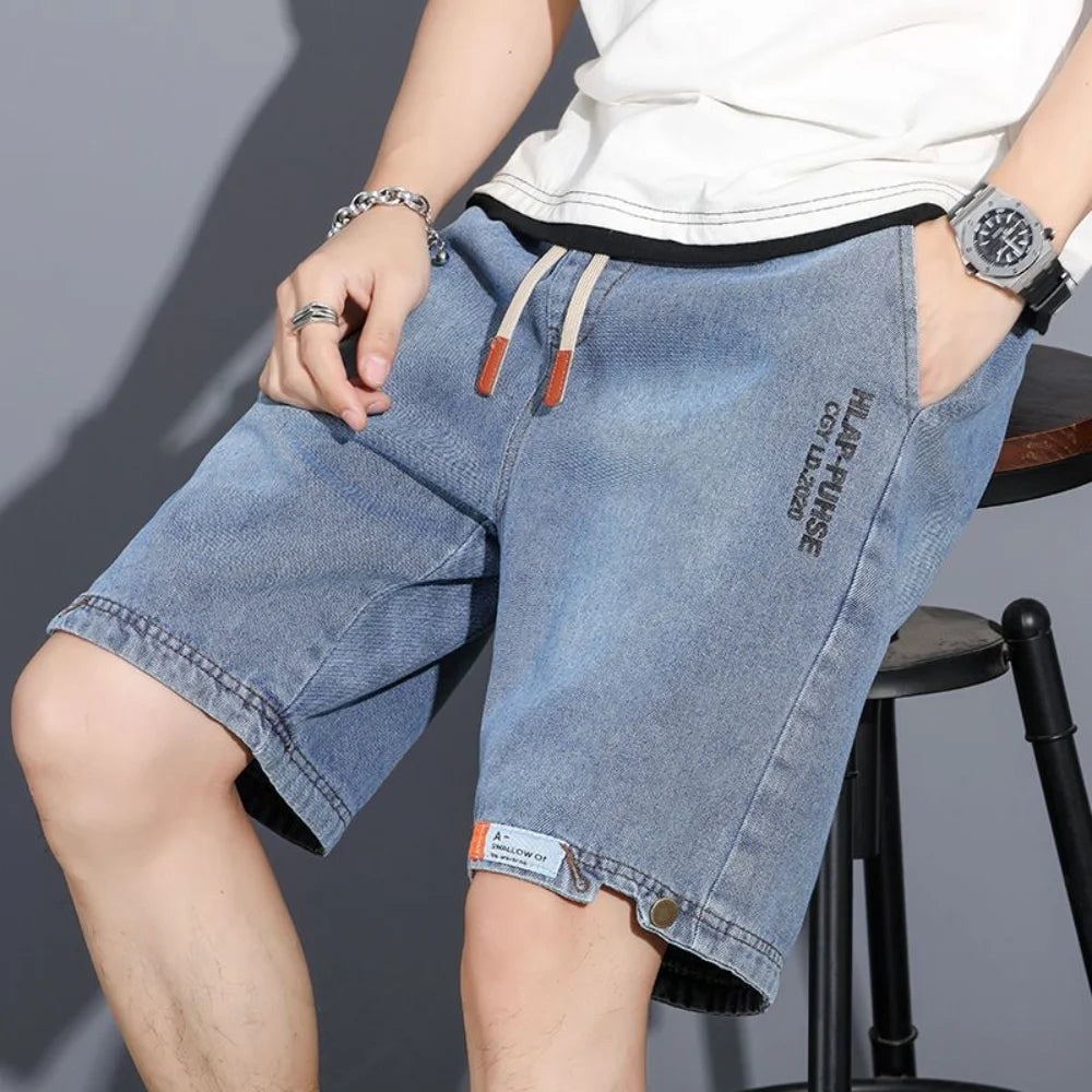 Men's Loose Baggy Denim Jeans Shorts