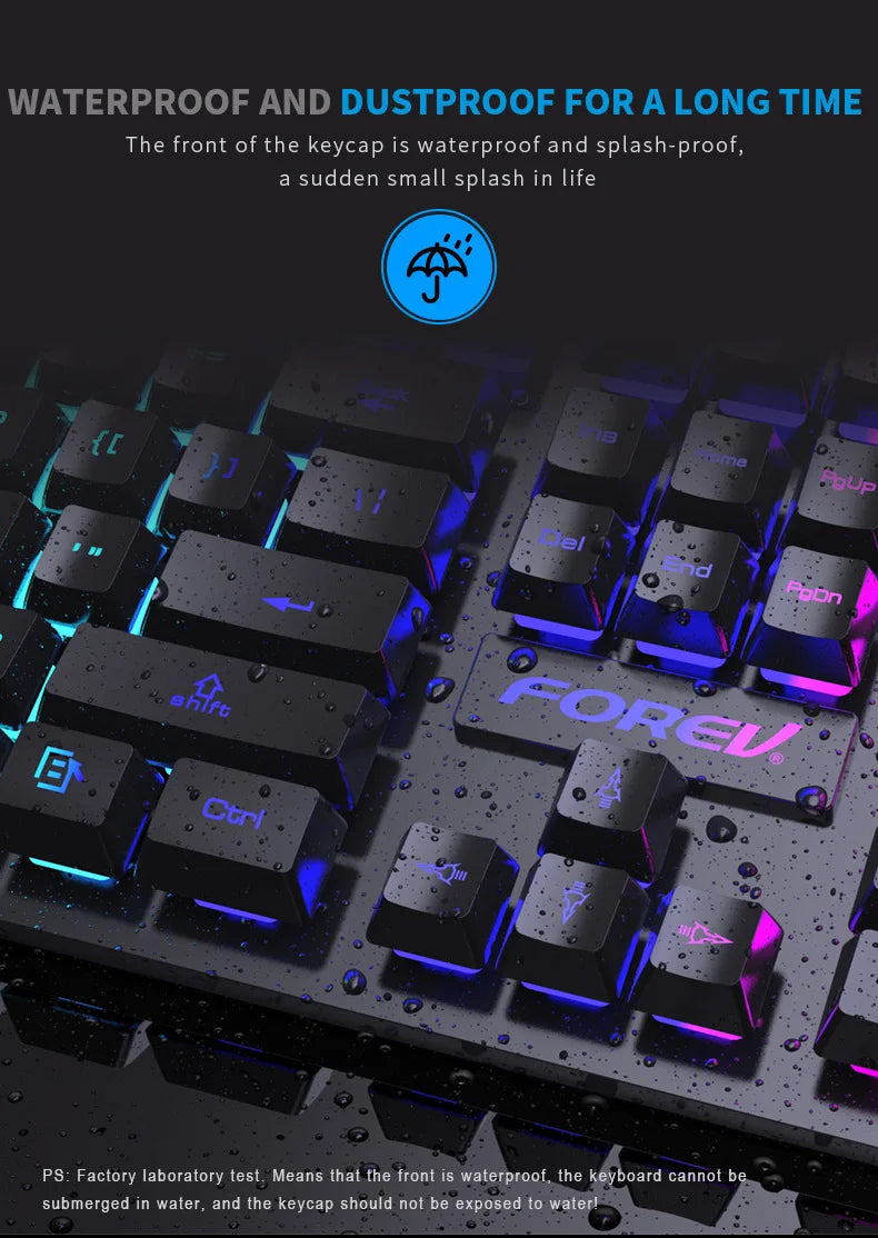 104 Keys Wired Gaming Keyboard