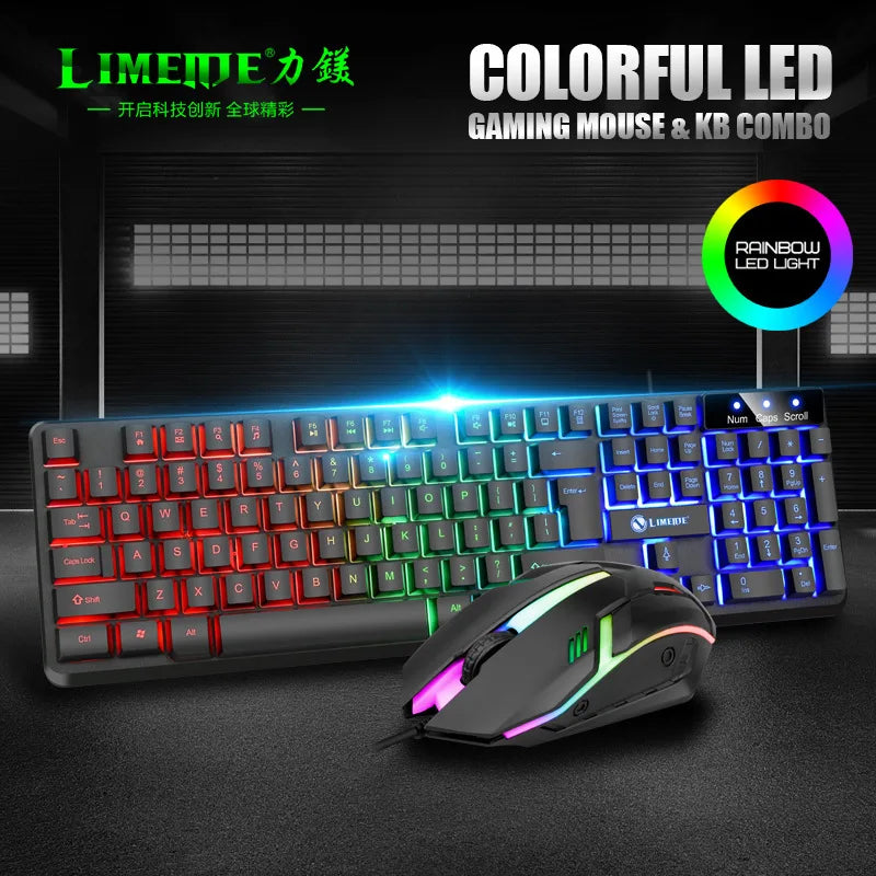 Illuminated keyboard & Mouse