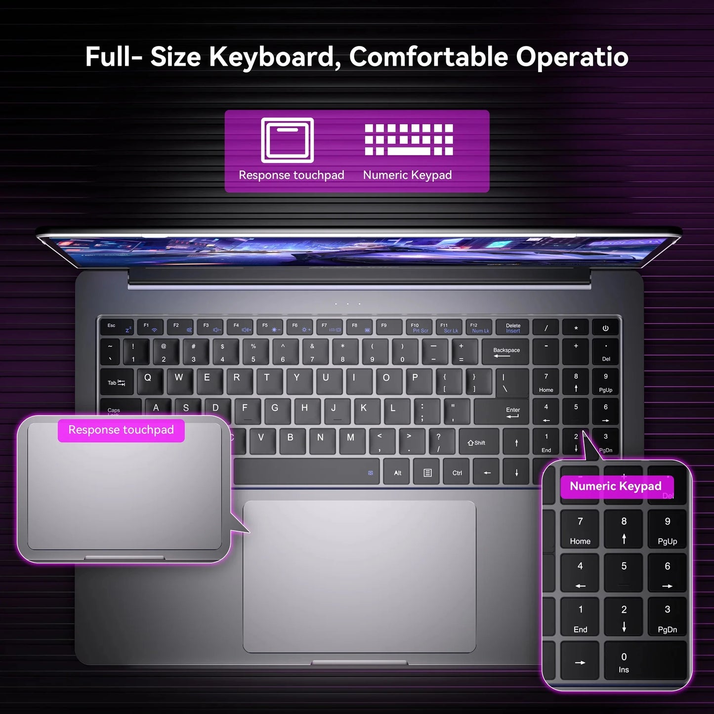 16-Inch Computer Notebook Laptop
