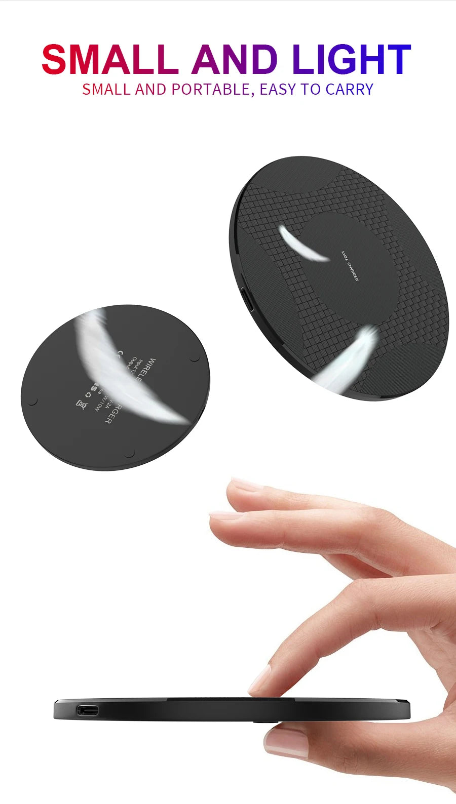 10W Fast Wireless Charging Pad