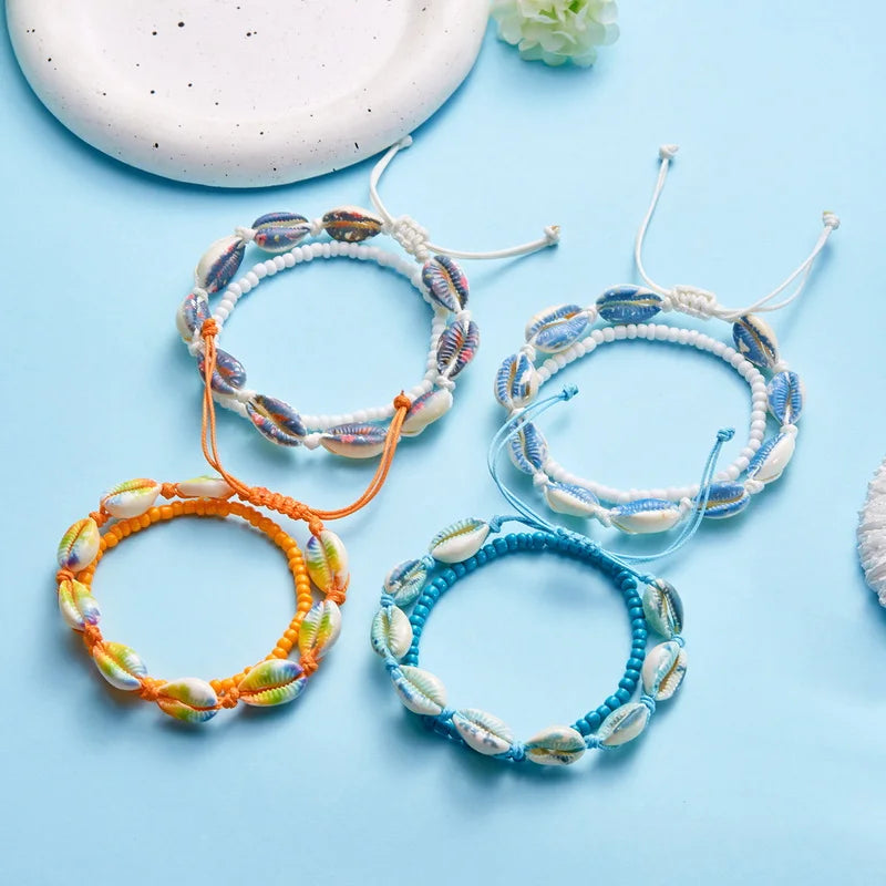 Bohemia Shell Anklet For Women