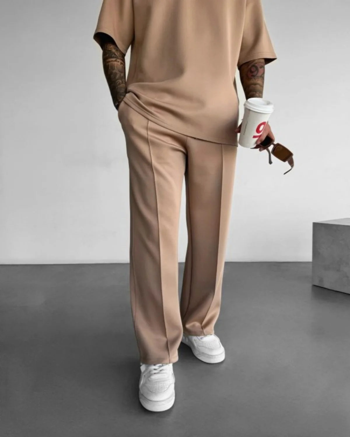 Loose Straight Tube Sports Casual Pants