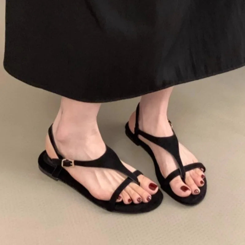 Fashion Women's Flip Toe Soft Sole Sandals