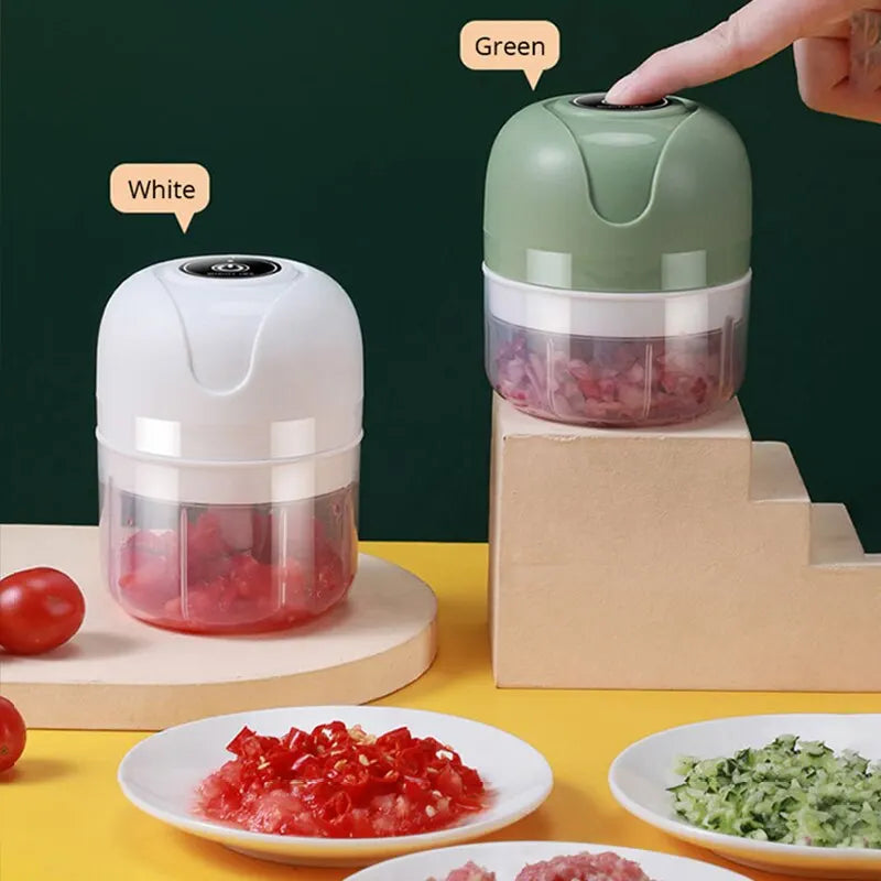 Electric Kitchen Garlic Chopper