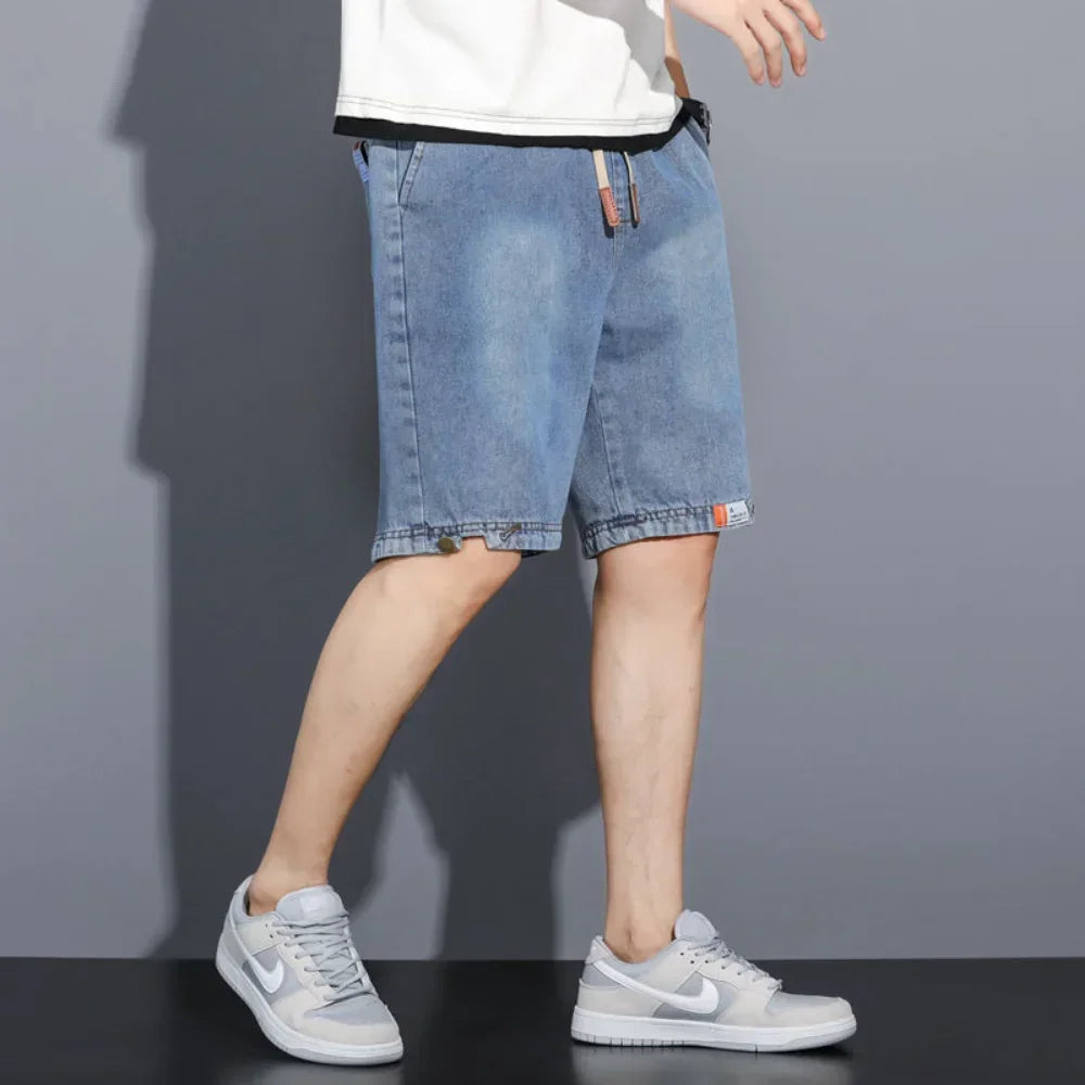 Men's Loose Baggy Denim Jeans Shorts