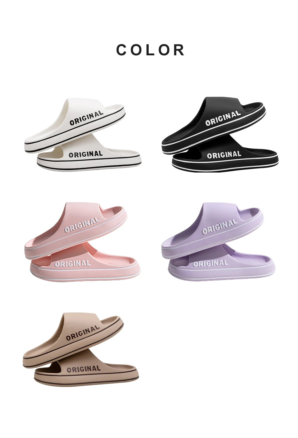 Thick Sole Indoor Outdoor Unisex Slippers