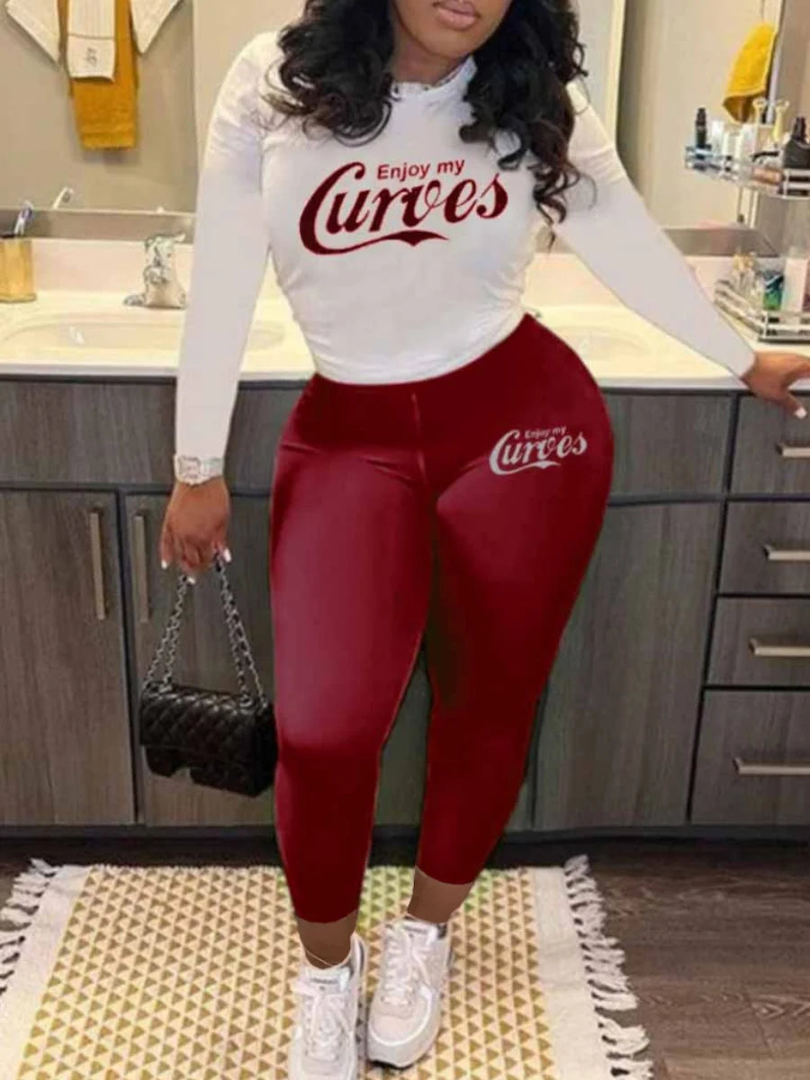 2-Pieces Casual Tracksuits Pants Set