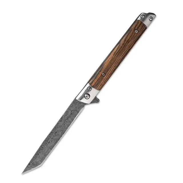 Wood Handle Folding Knife