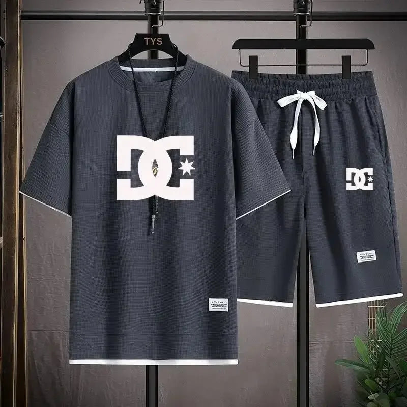 Quick-Dry Summer Sport T-Shirt Set