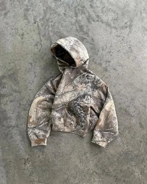 Oversized Unosex Printed Hoodie