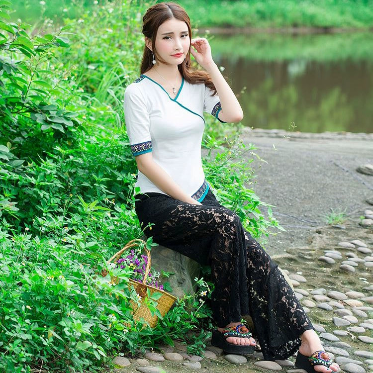 Plus Size Loose Slim Pants