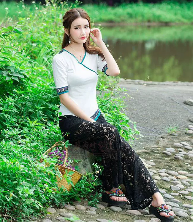 Plus Size Loose Slim Pants