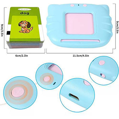 Audible Flash Cards Machine Learning Toy - USB Rechargeable