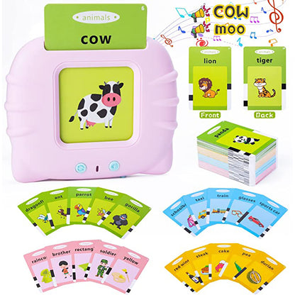 Audible Flash Cards Machine Learning Toy - USB Rechargeable
