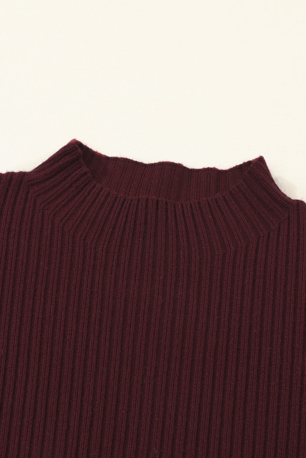 Dark Blue Patch Pocket Ribbed Knit Short Sleeve Sweater