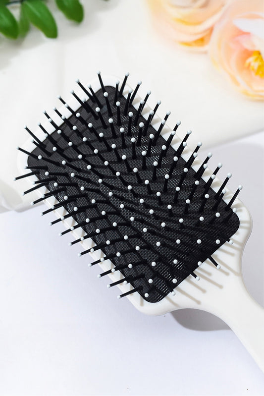 Black Checkered Pattern Air Cushion Comb