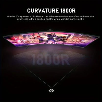 32-inch Ultra-Wide Curved Gaming Computer Monitor
