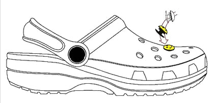 Building blocks Series Cartoon Shoes Accessories