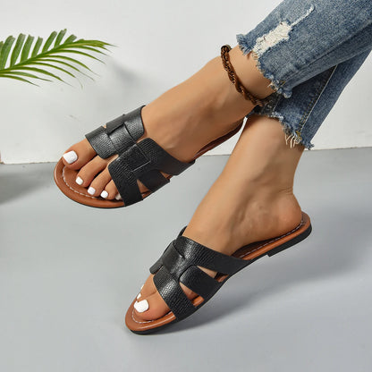 Ladies' Fashionable Casual Flat Sandals