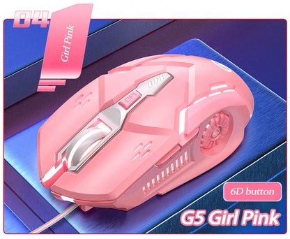 Wired Illuminated Gaming Mouse
