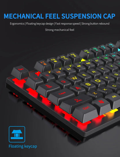 104 Keys Wired Gaming Keyboard