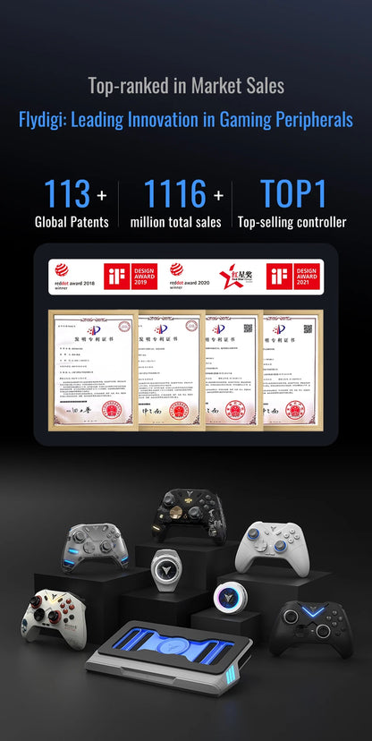 Vader4 Pro Athletic Elite Handle Gamepad