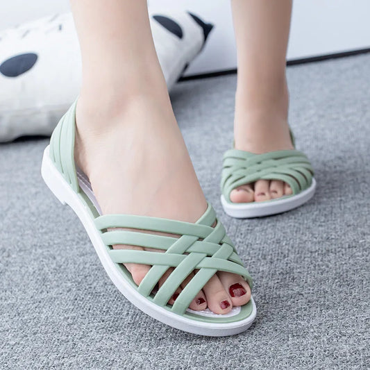 Women's Summer Hollow Outerwear Beach Shoes