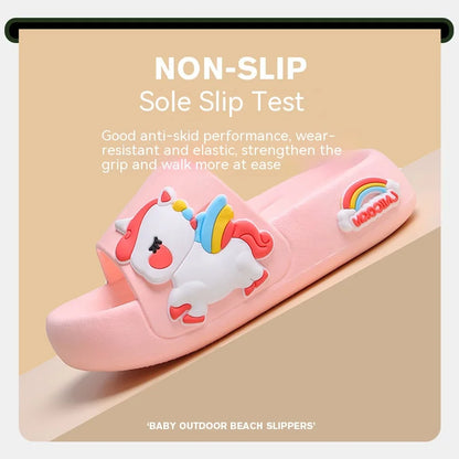 Children's Indoor Home Soft Slippers