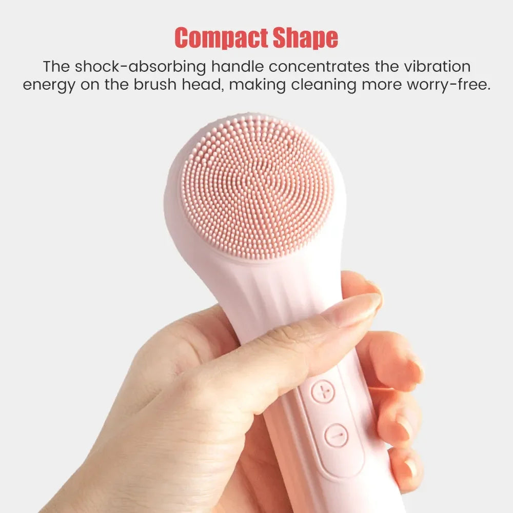 Vibration Roller Gavial Massage Brush Cleaner