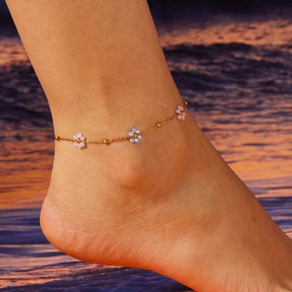 Summer Beach Barefoot Women's Anklet