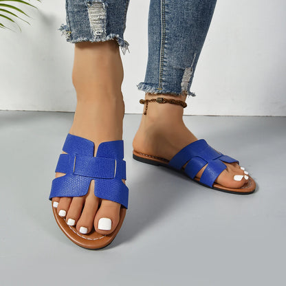 Ladies' Fashionable Casual Flat Sandals