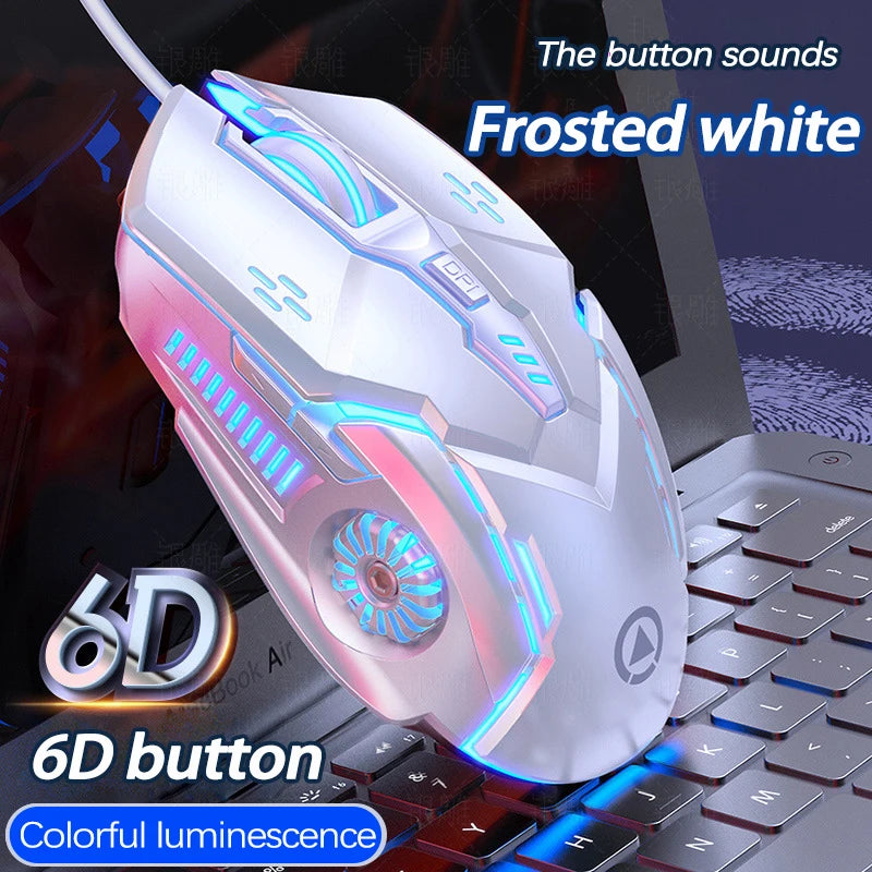 Wired Illuminated Gaming Mouse
