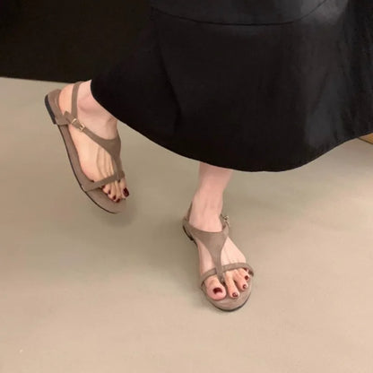 Fashion Women's  Flip Toe Soft Sole Sandals