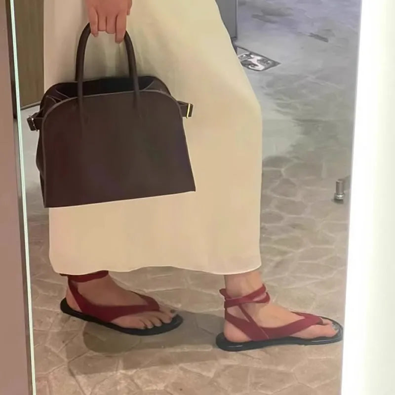 Women's Flats Clip Toe Shoes