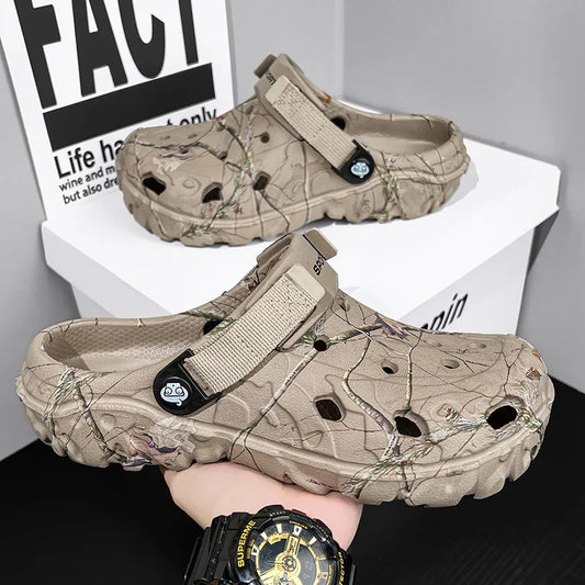 Men's Garden Platform Sandals Slippers