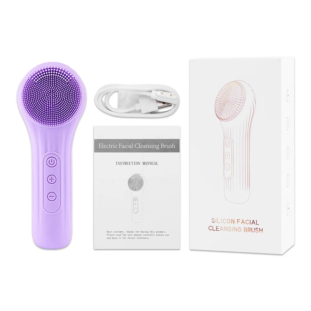 Vibration Roller Gavial Massage Brush Cleaner