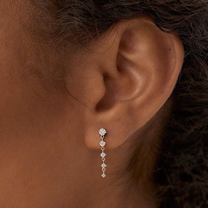 Dainty Gold  Drop Earrings for Women
