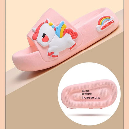 Children's Indoor Home Soft Slippers
