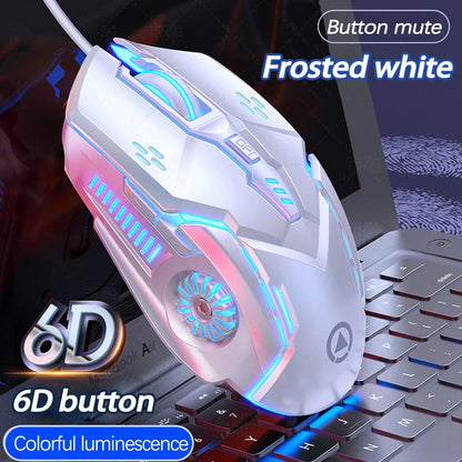 Wired Illuminated Gaming Mouse