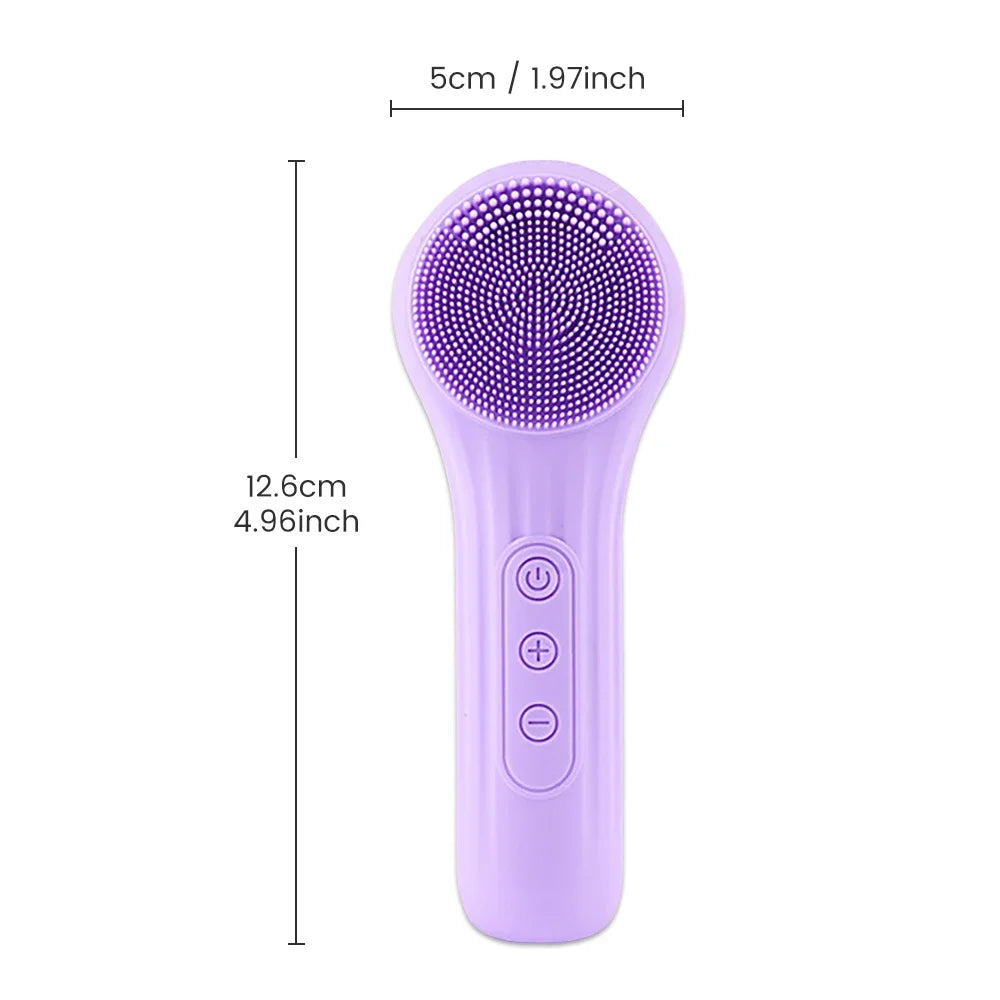 Vibration Roller Gavial Massage Brush Cleaner